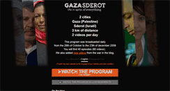 Desktop Screenshot of gaza-sderot.arte.tv