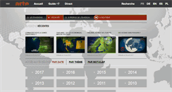 Desktop Screenshot of ddc.arte.tv